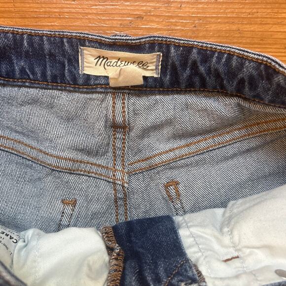 Madewell medium wash Curvy Perfect Vintage straight leg jean SIZE 29P - Picture 4 of 7